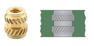 SI (Standard Inserts) Ultrasonic/Heat Staking Inserts
